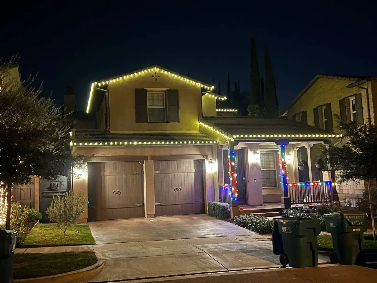 Christmas Lights Installation Display